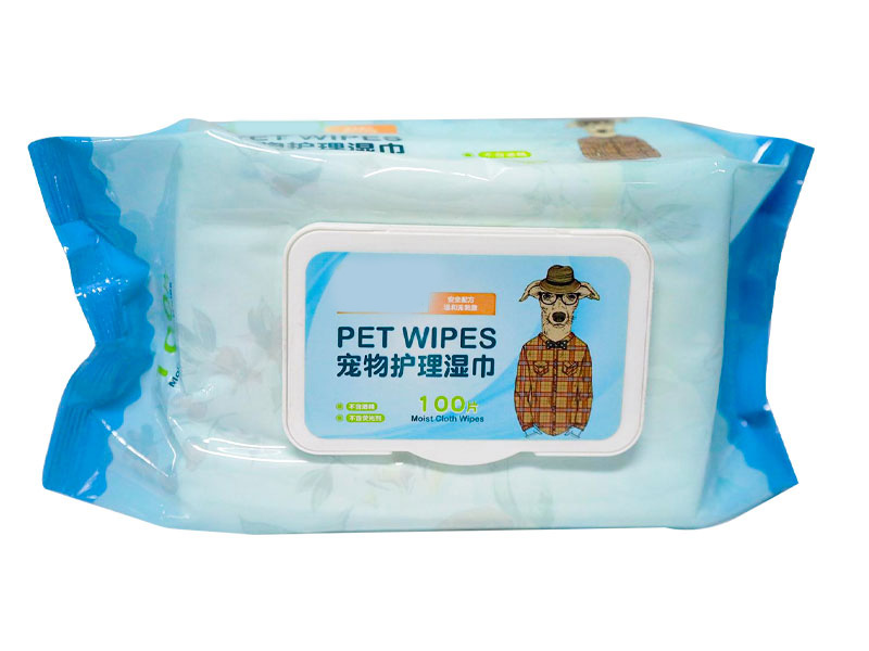 Antibacterial pet wipes