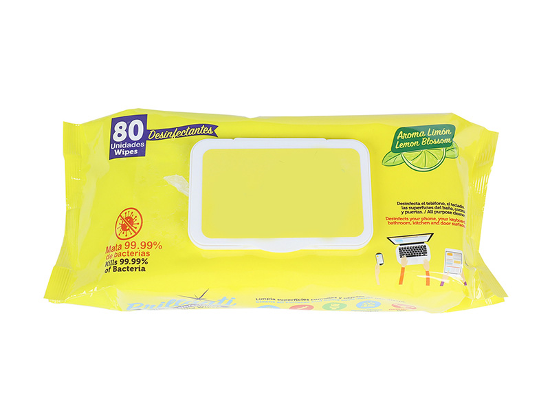Sanitary disinfecting wipes