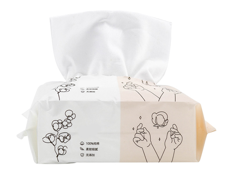 Cotton baby wipes