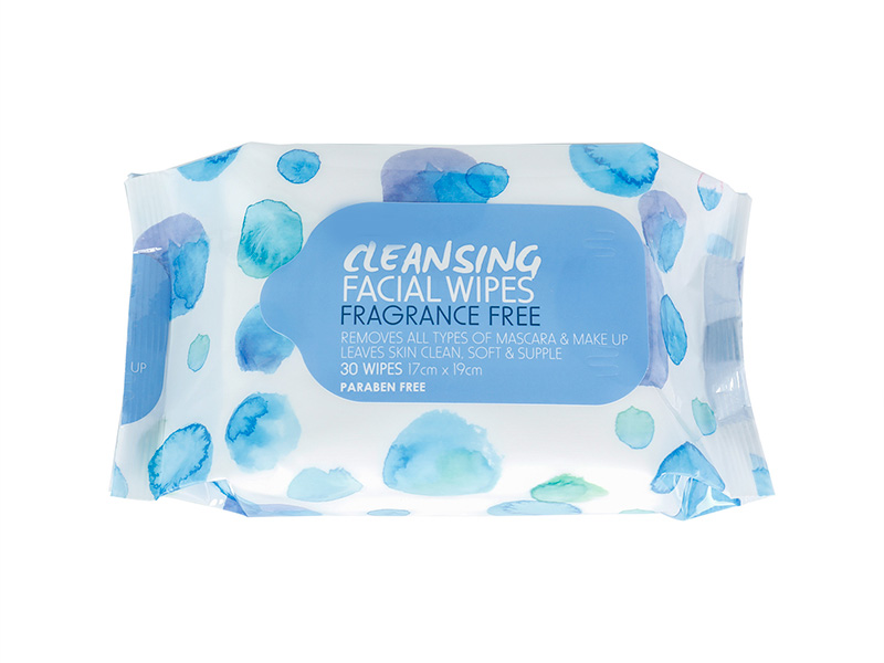 Single use makeup remover wipes