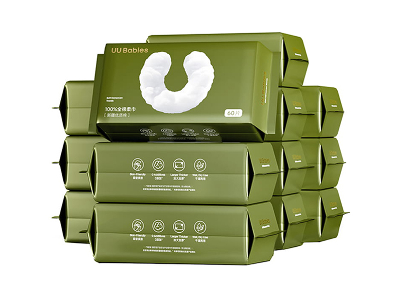 Cotton & Spunlace Disposable Dry Wipes